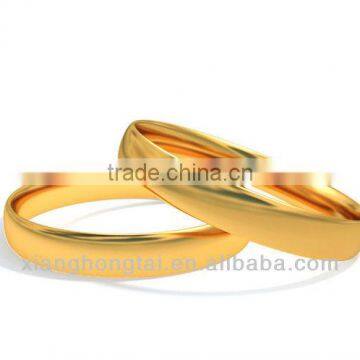 Plain Gold Filled Stainless Steel Bangles Bracelets Jewelry From Chinese Wholesaler