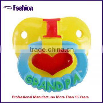 colored plastic baby pacifier processing