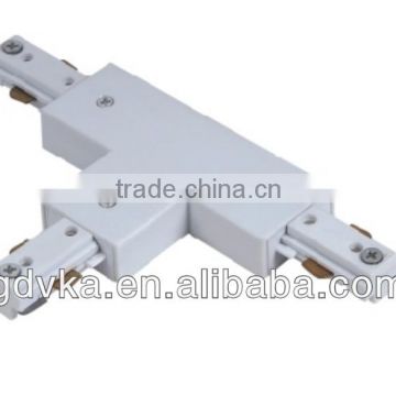 generator 3 phase 4 wire track light T-connector with easy installation