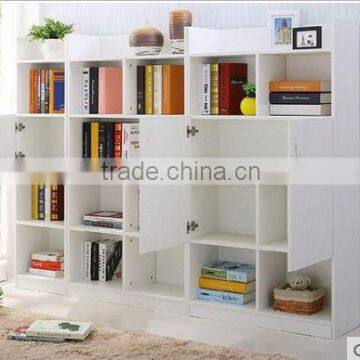 high quality melamine particle board cupboard with glass