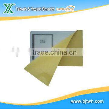 High performance rfid adhesive lable