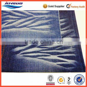 2016 cotton/polyester jeans fabric rolling packing standard