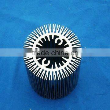 round aluminium led heat sink coulmn led heat sink