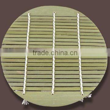 High quality round bamboo mat