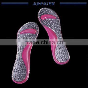 2 Pair Silicone Gel Non-Slip Arch Support Pads Shoe Heel Silicone Insole Cushion photo-4
