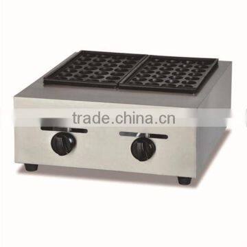 56pcs holes two takoyaki pan commercial gas takoyaki machine, takoyaki equipment