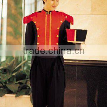 HOT selled smart design restaurant/hotel door man uniform (OEM)