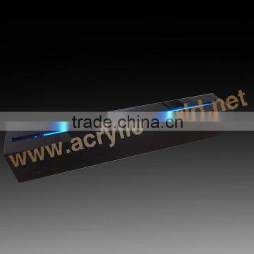 Black Acrylic Material Led Edge Lit Sign Base With RGB Led Lights photo-2