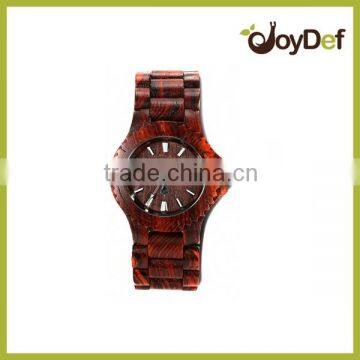 100% natural wooden watch with high quality and fast delivery time ,custom logo watch