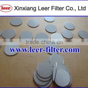 Micron Sintered Metal Filter Disc