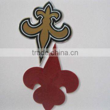 thin aluminum plate metallic sticker