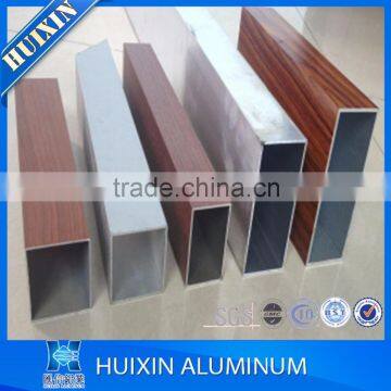 Is alloy square shape aluminium pipe extruded aluminum profile