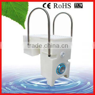 Wall hung combo pipless integrative swimming pool filter