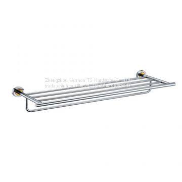 Stainless steel material Wall Mounted towel Shelf bars