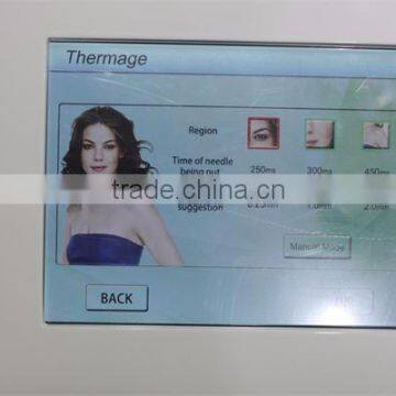 Fast Cooling System! RF Fractional Micro Needle Machine With 0.25mm - 3mm Adjustable Needle