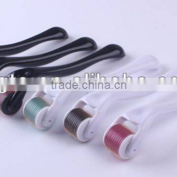 Titanium alloy Derma Roller,540 needles kit Derma Roller with CE approved for hair treatment and skin care