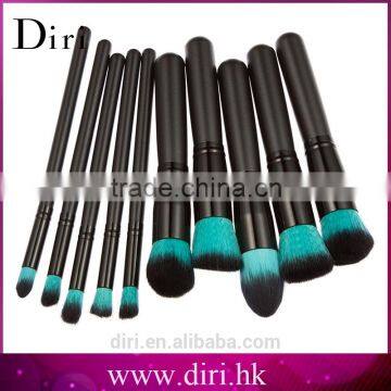 New Pro High Quality private label 10 pcs kabuki make up brush set china makeup brush set