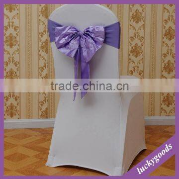 LGS031 Royal Blue Satin Chair Sash Wedding Chair Back Tie for Sale photo-6