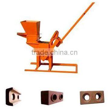 China Hot sale hollow block machine refractory brick block machinery