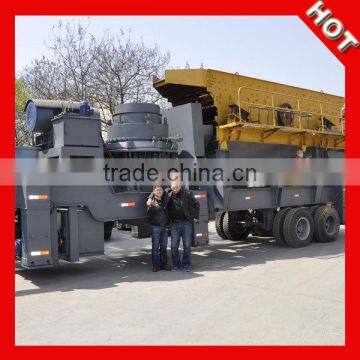 Great quality Movable Stone Crushing Plant, crushing & screening plant,flexible mobile crusher plant on sale