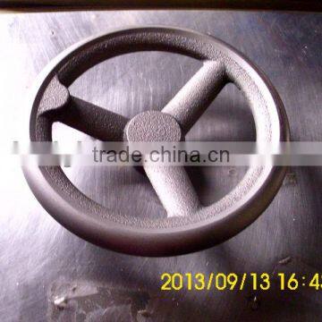 Machine handle wheel