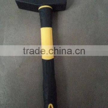 american type machinist hammer with plastic coating handle