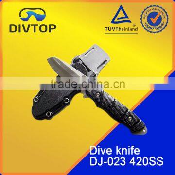 420 SS Dive Knife With Leg Straps