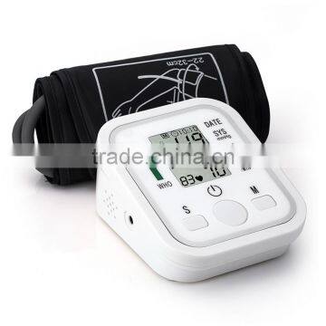 Automatic Digital Arm Blood Pressure and Pulse Monitor Portable Electric Arm Blood Pressure Monitor meters Sphygmomanometer