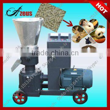 Hot sale flat die diesel/electric poultry feed pellet production machine (0086 15138475697)