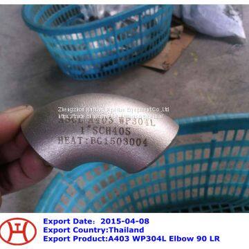 A403 WP304L Elbow 90 LR