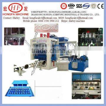 2013 advanced technology automatic brick making machine,building material machinery,QT10-15 brick making machine