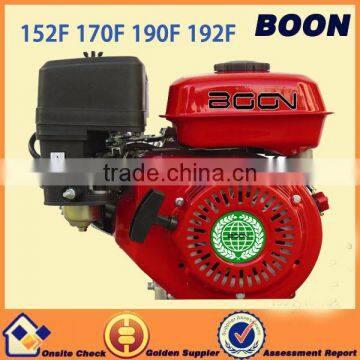 Widely used original generator tiller water pump sprayer 152F/170F/190F/192F 2.5hp/7hp/15hp/17hp 4 stroke gasoline/petrol engine