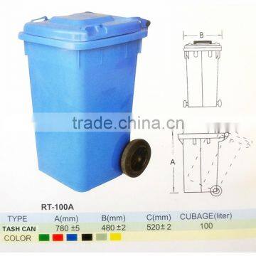 50/100/120/240/360/660 Liter Outdoor Mobile Garbage Bin photo-3