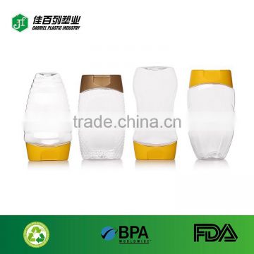 pet empty honey bottle silicone lid