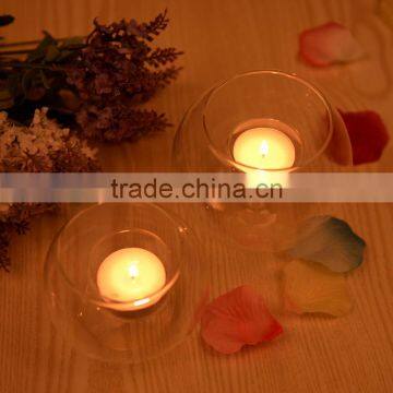 Fish Tank Candle Holder,glass Candlestick Home Decoration,elegant Noble Candlestick photo-4