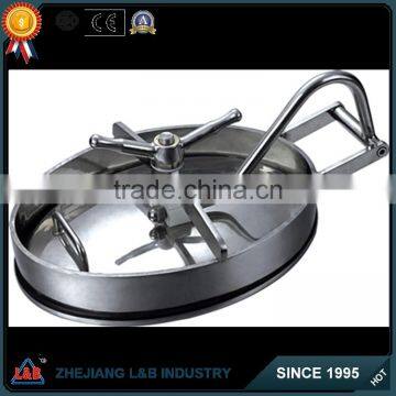 SS304/316 Sanitary mirror polished Elliptical pressure vessel manhole covers