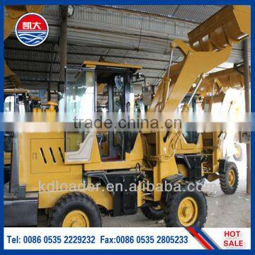 Kaida brand mini loader for municipal engineering