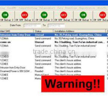 KING PIGEON Alarm Access Network Controller , Contact id Alarm Monitoring Software photo-5