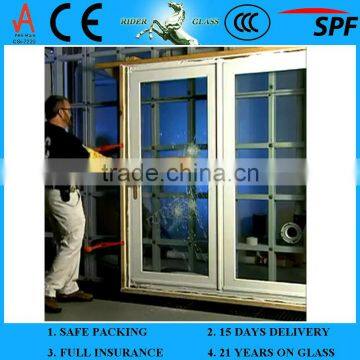 6.38-42.3mm Laminated Glass French Door