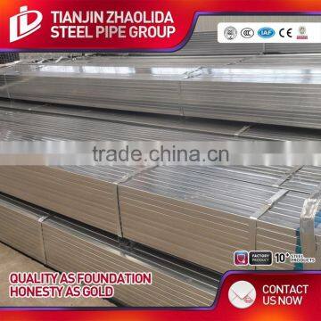 ASTM A795 Hot Drawned Galvanized Steel Square Tube for Construction Frame for Furniture Use photo-3