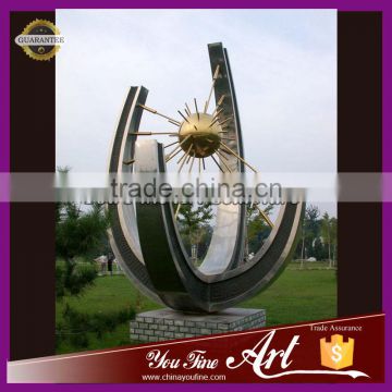 Large Stainless Steel Metal Urban Sculpture