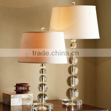 elegant crystal ball table lamp