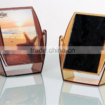 Plastic Multicolor Modern Cosmetic Desktop Make up Mirror