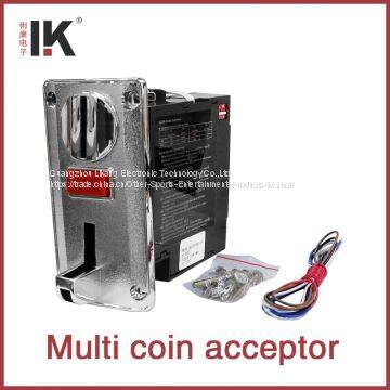 Coin Operated Machne Multi Coin Acceptor for 6 Coins