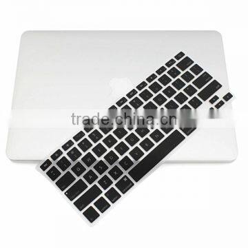 Factory Direct Sales Black Solid Color Hard Plastic Keyboard Cover