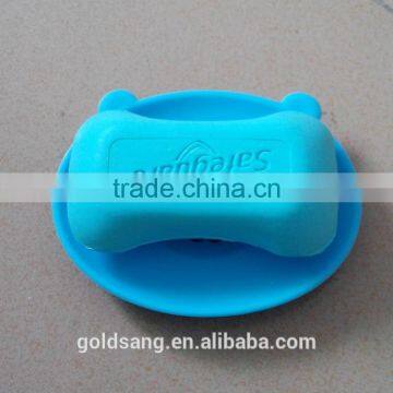 colorful pig flower shapes annimal shape silicone soap dish soap holder