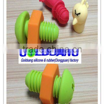 100% food grade silicone wine saver beer bottle stopper