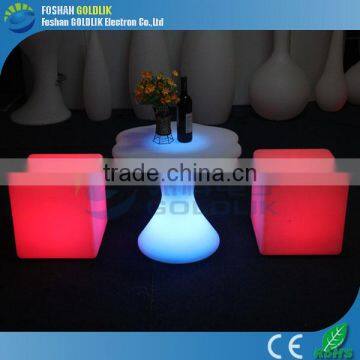 Music Players Link in Led Cube Furniture Sale Led Table Led Cube Chairs photo-2
