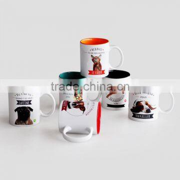 11oz Ceramic Coffee Mug for Promotional, Stoneware With Decal Printing photo-3