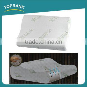 High Quality Bamboo Fiber Pillow Therapy Breathable Soft Bamboo Memory Foam Pillow photo-2